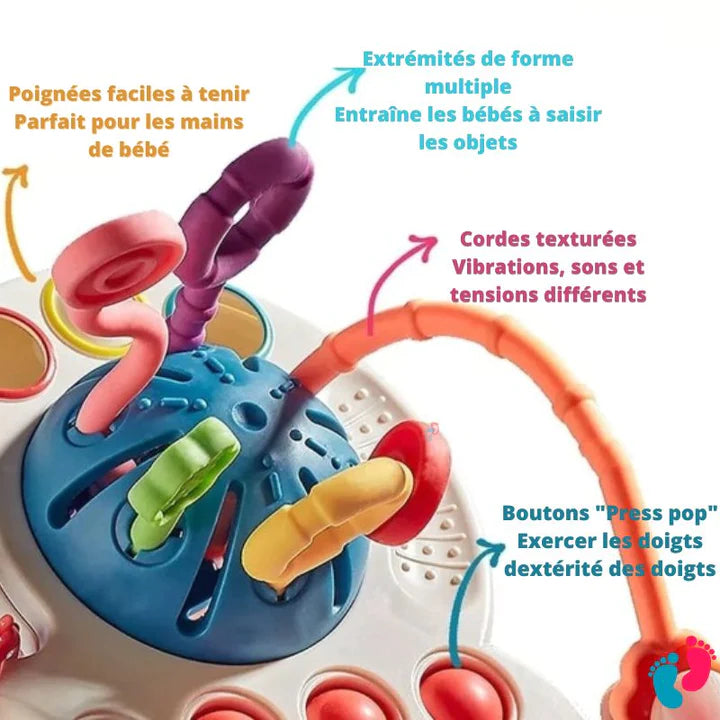 Jeu sensoriel montessori - BABY SENSORY