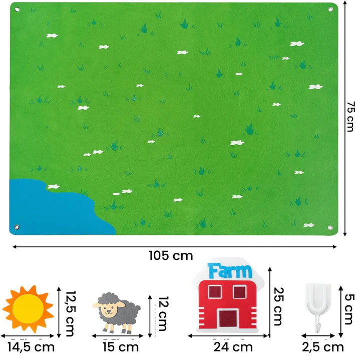 Le Tapis FarmLand ™ – L'univers de la Ferme à Découvrir !