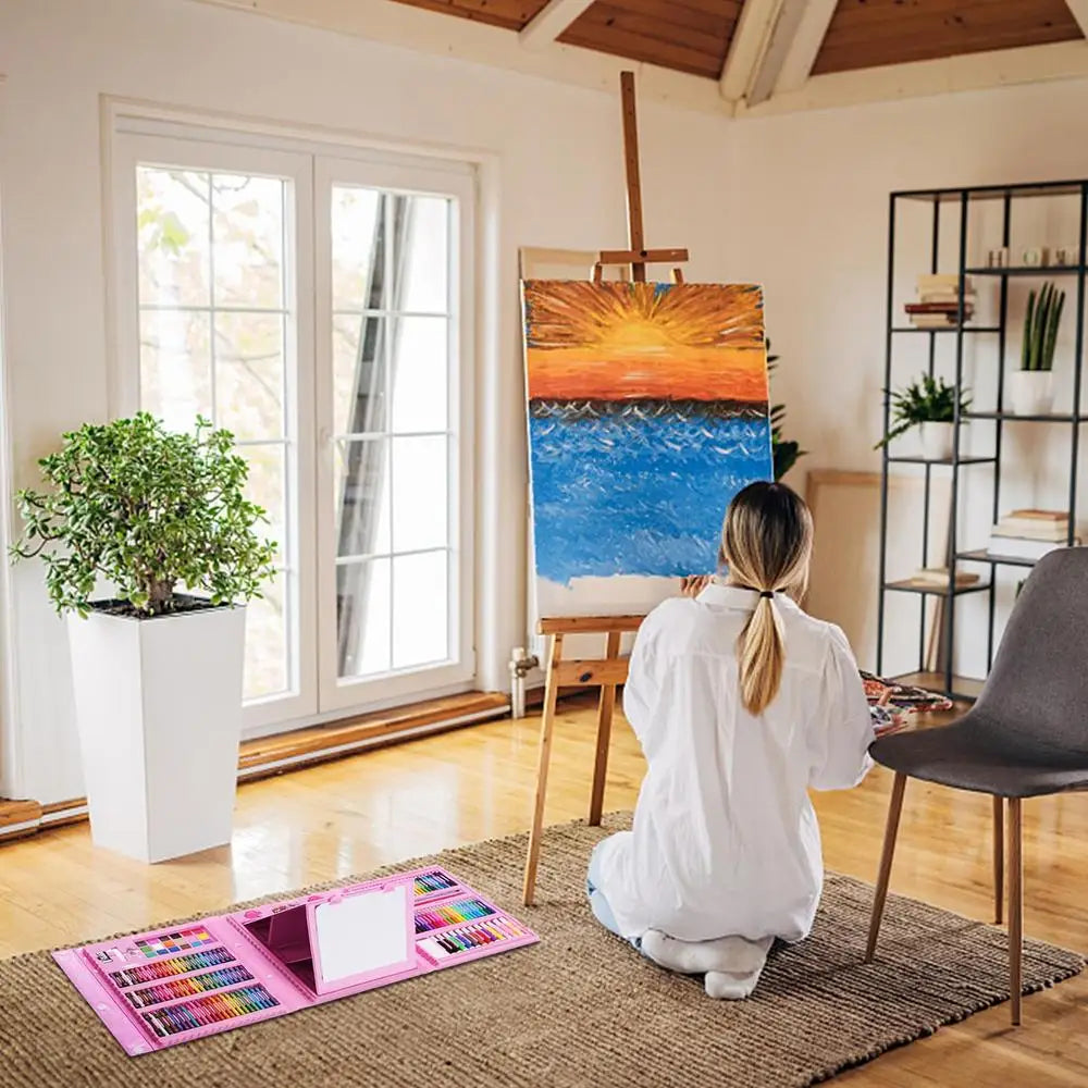 Kit d'art de dessin pour Les enfants 208 pcs