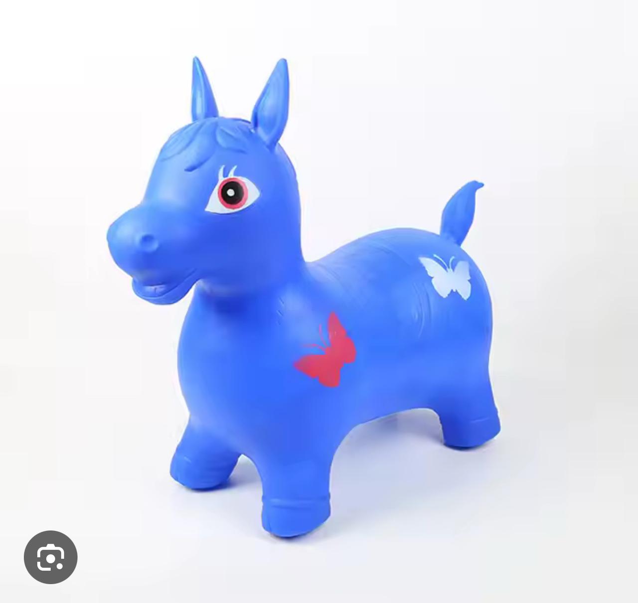 Cheval  pour Enfants - PVC Épais, Non-Toxique, Jouet de Rebond et d'Équilibre , Sécuritaire pour les Petits, Jouet Ludique |  | Jouet Dur