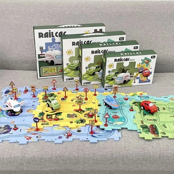 PuzzleRacer™ Puzzle Interactif Montessori