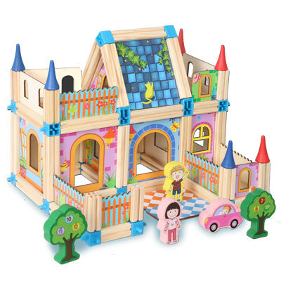 🎓268 PCS Jeu éducatif 3D pour enfants – Maison à construire en blocs 3D ! 🏠