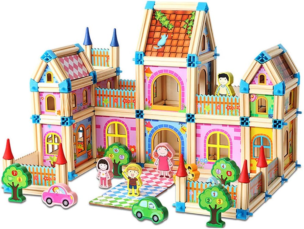 🎓268 PCS Jeu éducatif 3D pour enfants – Maison à construire en blocs 3D ! 🏠
