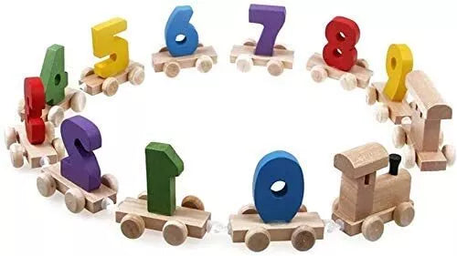 🚂 🚂 Train  en Bois   | Jouet Éducatif et Sécurisé pour Enfants | Cadeau Idéal 🎁