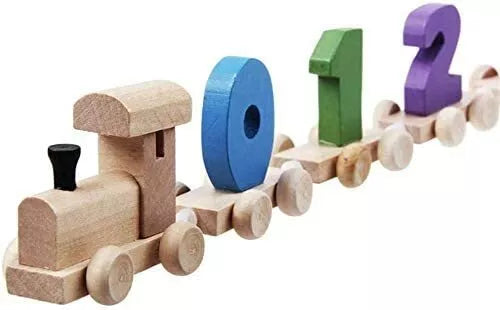 🚂 🚂 Train  en Bois   | Jouet Éducatif et Sécurisé pour Enfants | Cadeau Idéal 🎁